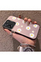 Mi 13t Pro/Mi 13t Compatible Women's Pink Striped Daisy Phone Case Shockproof - 2