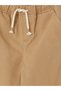 Beige Boys' Gabardine Cargo Pants - 3