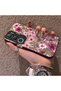 Vivo Y29 5g Compatible Burgundy Pink Flower Pattern Phone Case Shockproof - 2