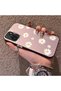 Poco M5S Compatible Women's Pink Striped Daisy Phone Case Shockproof - 2