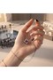 316L Steel Chain Silver Color Red Stone Auger Model Steel Necklace - 3