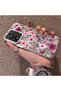 Mi 13T/Mi 13t Pro Compatible Burgundy Pink Floral Pattern Phone Case Shockproof - 2