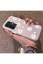 Infinix Note 50 Pro Plus Compatible Women's Pink Striped Daisy Phone Case Impact Resistant - 2
