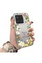 Mi 15 5g Compatible Flower Frame Patterned Phone Case Botanic Garden