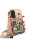 Samsung Galaxy A34 Compatible Puzzle Character Collage Patterned Phone Case Shockproof