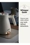 Small Electric Kettle, Mini Portable Hot Water Boiler with Rose Gold Decor, Compact Tea Kettle for Office Desk, Fast Boiling Water Heater - 3