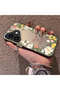 iPhone 16 Compatible Floral Frame Patterned Phone Case Botanic Garden - 2