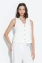 V-Neck Buttoned Vest - 2