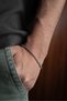 3.50 mm Albanian Chain Model Steel Lock Men's Steel Bracelet - 2