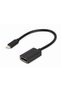 Adaptor, Gembird, USB Type-C/DisplayPort, Negru