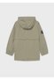 Boy's Gray Raincoat - 4