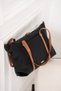 Megan Zipper Detailed Large Size Daily Shoulder and Shoulder Bag - 2