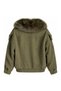 Premium Fur Collar and Lined Coat - 2
