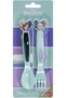 2 PCS PP CUTLERY SET FROZEN ICE MAGIC