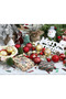 44 Pcs Christmas Tree Balls Ornaments, Christmas Decorative Hanging Baubles for Home Party Holiday Wedding Tree Decorations (Red/Gold) - 8
