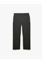 Regular Fit Elastic Waist Buttoned Pocket Regular Leg Chino Trousers