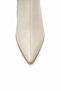 Les Châtelets Mirabeau Thick 7cm Heeled Patent Leather Pointed Toe Boots - 4