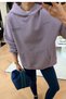 Hooded Sweatshirt with Text Printed on Front and Back - 4