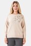 10930 Beige Stone-Detail Tricot