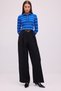 Belted High Waist Loose-Leg Pants - 2
