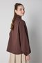 Women's Brown Premium Oversize Side Button Detailed Lined Trench Coat 32070 - 2