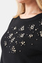 10930 Black Stone Detail Tricotage - 5