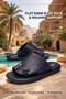 Saudi Made Men's Toe Loop Slides Turned Edge Small Batch Hand Buffed - 3