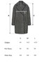 Women's Mustard Premium Lined Long Coat 32037 - 8