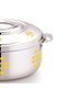 Stride Yara Stainless Steel Casserole, Stylish, Durable, 2500ml, 3500ml, 5000ml, Premium Build - 3