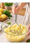 Stainless Steel Potato Masher 23 cm – 9 cm Wave Head Puree Maker Metal Kitchen Masher - 2