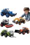 Toy Road Roller 14 cm – Inertial Moving Asphalt Roller, Construction Vehicle with Rubber Wheels - 9