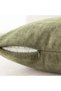 Set of 2 Soft Textured Chenille Throw Decorative Pillow Covers Square Accent Solid Cushio - 3