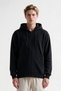 Men's Hooded Zipper Sweatshirt Jacket with 3-Thread Fleece and Pockets