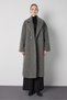 Women's Anthracite Premium Lined Long Coat 32037 - 6