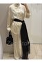 Tassel Shawl Belt & Tassel Detailed Waist Shawl Scarf Belt - 3