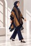 Women's 3-Piece Tight Knitwear Set with Panthool and Blouse - 2