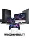 وحدة تحكم لاسلكية لـ PS4، جهاز تحكم متوافق مع PS4/Pro/Slim/PC مع وظيفة التحكم باللمس. - 3