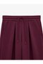Pleated Balloon Sweatpants with Raised Waistband, Laces and Pockets - 3
