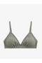 Textured Ribbon Strapless Unpadded Soft Bra