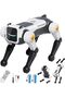 Interactive Robot Dog Toy for Kids – Voice Control, Touch Interaction & LED Lights
