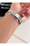 Steel Strap 2 Year Warranty 3 Atm Waterproof Women's Wristwatch + Bracelet Gift - 7