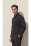 Men's Raincoat Jacket Coat - 3