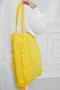 Ruffled Daily Bag, C-38 Yellow - 2