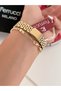 Steel Strap Women's Watch + Bracelet as a Gift - 8