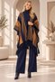 Women's 3-Piece Knitwear Set with Panthool and Blouse