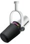 ميكروفون شور MV7+ للبودكاست، صوت محسن، لوحة تحكم LED تعمل باللمس، مخارج USB-C و XLR، وضع التحكم التلقائي بالمستوى