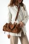 Zoe Model Suede Women's Hand and Shoulder Bag - 3