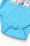 3-Piece Baby Bodysuit Set, 100% Cotton, Long Sleeves, Snap Fasteners - 5