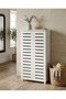 جزامة ماليزي طويلة 2 باب مع رفوف متعددة