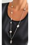 Long Real Baroque Pearl Necklace - 2